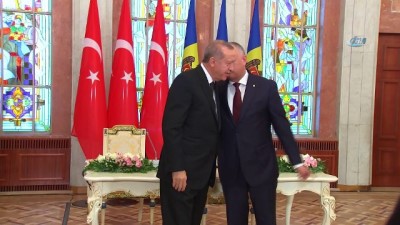 altin kaplama -  - Moldova’da Erdoğan’a Cumhuriyet Nişanı  Videosu