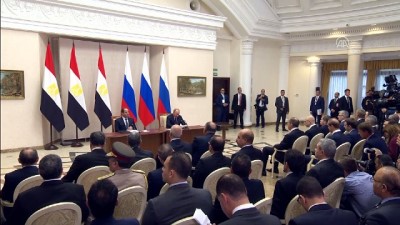 Rusya ile Mısır arasında 'stratejik iş birliği' anlaşması - SOÇİ