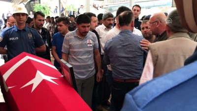 Şehit özel harekat polisi Karapınar son yolculuğuna uğurlandı - KAHRAMANMARAŞ