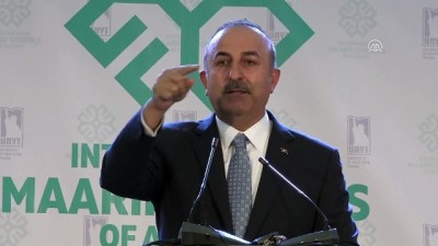 Çavuşoğlu, Maarif Okulları akademik yıl açılış törenine katıldı (5) - TİRAN