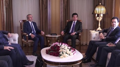 IKBY Başbakanı Barzani Türk heyeti ile görüştü - ERBİL