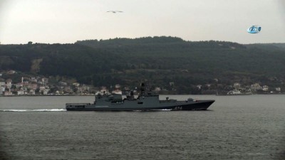  Rus savaş gemisi Çanakkale Boğazı'ndan geçti 