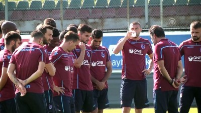 milli futbolcu - Trabzonspor'da Büyükşehir Belediye Erzurumspor maçı hazırlıkları - TRABZON  Videosu