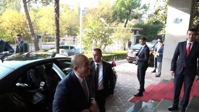  - Bakan Çavuşoğlu, Arnavutluk Dışişleri Bakanı Bushati ile görüştü 