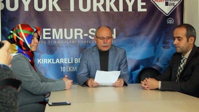 demokratiklesme - Danıştayın 'Öğrenci Andı' kararına tepkiler - KIRKLARELİ Videosu