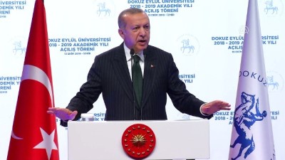Erdoğan: 'Hedefimiz, eğitimi hem içerik, hem sistem olarak Türkiye'nin hedeflerine katkı sağlayacak seviyeye çıkarmaktır' - İZMİR 