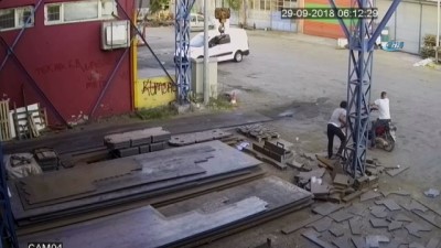 hirsiz -  Hırsız önce kameraya sonra polise yakalandı  Videosu