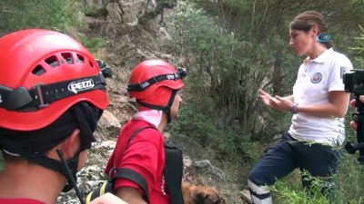 askeri helikopter -  Kayalıklardan düşen genç 12 saatte kurtarıldı  Videosu
