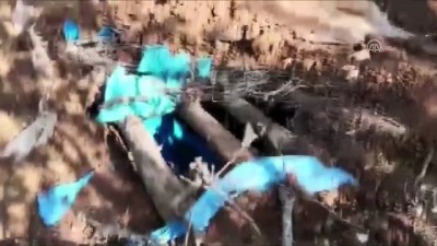 cumhuriyet bassavciligi - PKK'lı teröristler ağaçta brandayla gözetleme kulesi yapmış - DİYARBAKIR  Videosu