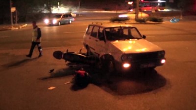 ilk mudahale -  Üniversiteli motorlu gençler ölümden döndü Videosu