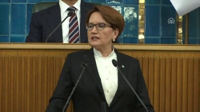 grup toplantisi - Akşener: 'Gelin Meclis'teki tüm partiler bir araya gelip teşhis ve tedaviyi birlikte konuşalım' - TBMM  Videosu