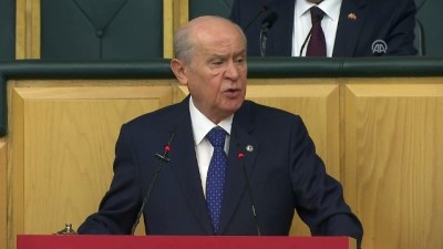 grup toplantisi - Bahçeli: 'FETÖ konusunda delil istemek gökyüzünde ağaç dikmeye yeltenmektir' - TBMM  Videosu