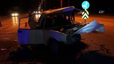  Çubuk'ta zincirleme trafik kazası: 1 Ölü, 3 Yaralı 