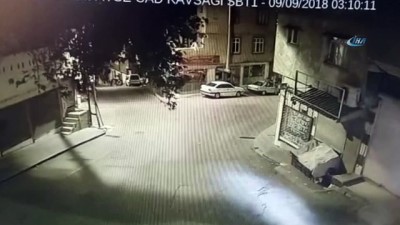 hastane -  Motosiklet hırsızları kamerada Videosu