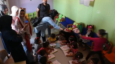 Savaşın çocuklarına eğitim desteği sürüyor - SURİYE