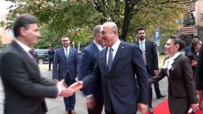  - Bakan Çavuşoğlu, Kosova Başbakanı Haradinaj İle Görüştü 