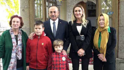  - Çavuşoğlu, Kosova Meclis Başkanı Veseli ile görüştü 