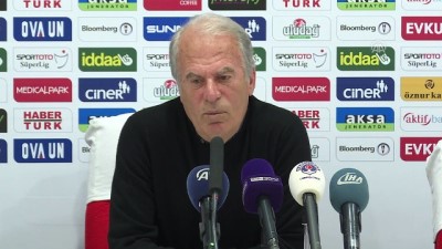 Kasımpaşa - Akhisarspor maçının ardından - Mustafa Denizli - İSTANBUL