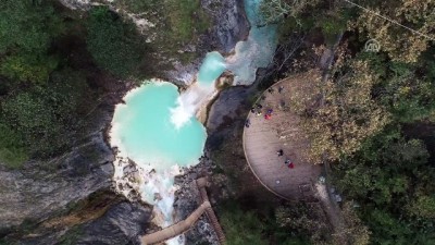 sonbahar - Mavigöl ile Kuzalan travertenlerinde sonbahar güzelliği - GİRESUN  Videosu