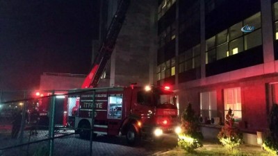  Samsun'da hastanede yangın çıktı: 7 kişi dumandan zehirlendi
