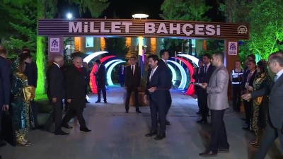 TBMM Başkanı Yıldırım, 'Millet Bahçesi'nin açılışını yaptı - ERZİNCAN
