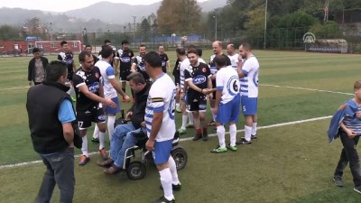 futbol maci - 'Uluslararası Dostluk Maçı' - ZONGULDAK Videosu