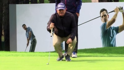 Bakan Çavuşoğlu, Turkcell Platinum Golf Challenge'a katıldı - İSTANBUL 