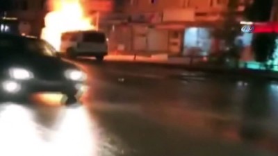  Başkentte oto yangını 