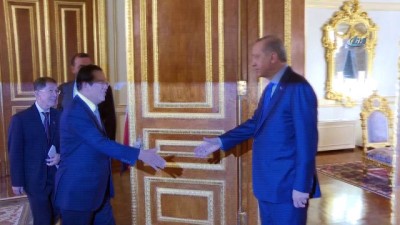  - Cumhurbaşkanı Erdoğan, Kamboçya Başbakanını Hun Sen'i kabul etti 