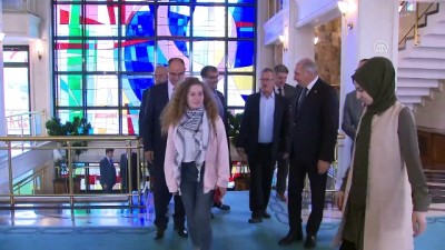 ulker - Ahed Tamimi, Başkan Mevlüt Uysal'ı ziyaret etti - İSTANBUL Videosu