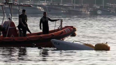yazili aciklama - Düzensiz göçmen taşıyan tekne battı (3) - BODRUM  Videosu