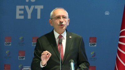 Kılıçdaroğlu: '1999'un başında iki milyar lira olan açık ne oldu' - ANKARA 