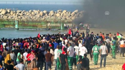 Ablukanın kaldırılması talebiyle düzenlenen 'deniz eylemleri' sürüyor (3) - GAZZE 