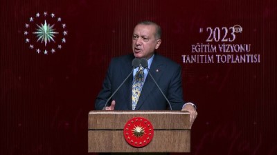 Cumhurbaşkanı Erdoğan: 'Eğitim sistemimizi dershanelere ihtiyaç duymayacak hale getirmeye çalıştık' - ANKARA