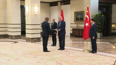 Etiyopya Büyükelçisi Barkessa, Cumhurbaşkanı Erdoğan'a güven mektubu sundu - ANKARA