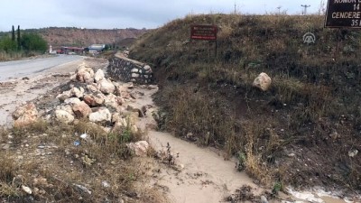 istinat duvari - Sağanak hayatı olumsuz etkiledi - ADIYAMAN  Videosu