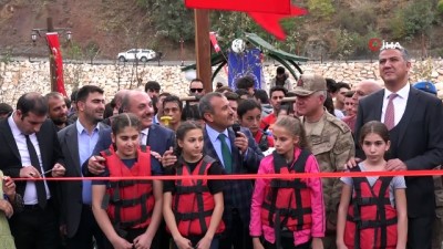 Türkiye'nin ilk Rafting Eğitim Merkezi Tunceli'de açıldı