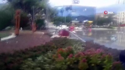 mahya -  Alanya yağmura hazırlıksız yakalandı Videosu