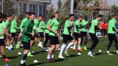 Atiker Konyaspor'da Medipol Başakşehir maçı hazırlıkları - KONYA