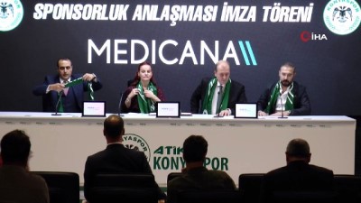 Atiker Konyaspor, Medicana Sağlık Grubu ile sponsorluğunu yeniledi