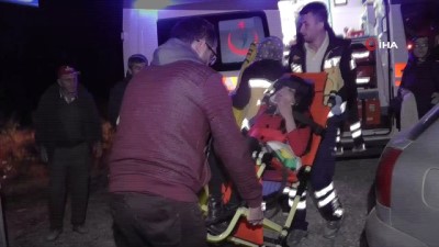  Beyşehir'de iki otomobil çarpıştı: 3 yaralı 