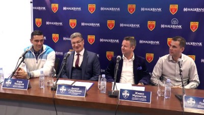 hentbol - Halkbank, Makedonya Hentbol Federasyonunun resmi sponsoru oldu - ÜSKÜP Videosu