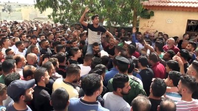 kabristan - İsrail'in Batı Şeria'da şehit ettiği Filistinli genç toprağa verildi - TUBAS Videosu