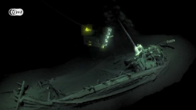 Karadeniz'de 2400 yıllık gemi enkazı bulundu