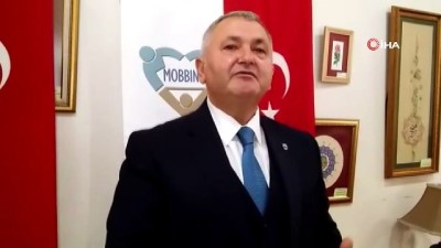 cumhurbaskanligi -  Mobing ile Mücadele Derneği Genel Başkanı İşman: 'Türkiye’de 9 milyon 600 bin kişi mobinge maruz kalıyor' Videosu