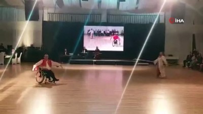 gumus madalya - Türk dansçılar ilk defa katıldıkları Slovakya’daki yarışmada göğüs kabarttı Videosu