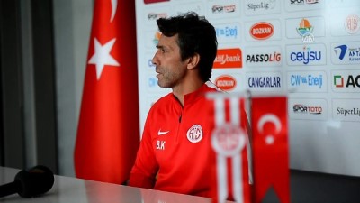 Antalyaspor Teknik Direktörü Korkmaz: 'Trabzonspor'u yenmemiz gerekiyor' - ANTALYA 