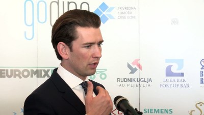 sinir guvenligi - Avusturya Başbakanı Kurz'tan sığınmacı açıklaması - BUDVA Videosu