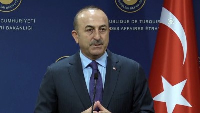 bakanlik - Çavuşoğlu: '(Kaşıkçı'nın öldürülmesi) Şu anda uluslararası mahkemeye taşıma durumu yok' - ANKARA  Videosu