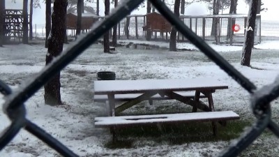kar kalinligi -  Düzce’de mevsimin ilk karı düştü  Videosu